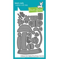 Lawn Fawn Lawn Cuts - Woodland Critter Huggers Winter Add-on Dies