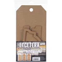 Tim Holtz Stampers Anonymous - Etcetera Medium Tombstone Overlay
