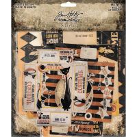 Tim Holtz Idea-ology - Halloween Vignette Box Tops  -