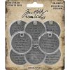 Tim Holtz Idea-ology - Halloween Quote Tokens  -