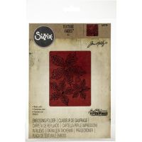 Tim Holtz Alterations - Tattered Poinesttia Embossing Folder