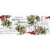 Tim Holtz Idea-ology - Holly Collage Paper  -