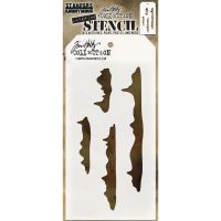 Tim Holtz Stampers Anonymous - Snowcap Stencil  -