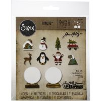 Tim Holtz Alterations - Tiny Snowglobes Dies  *