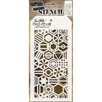 Tim Holtz Stampers Anonymous - Hex Stencil