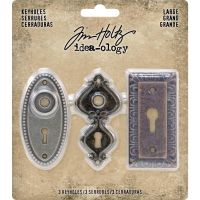 Tim Holtz Ideaology - Large Keyholes