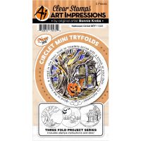 Art Impressions - Halloween Circlet Stamps and Dies