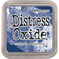 Tim Holtz Ranger Distress Oxide Ink Pads - Chipped Sapphire  -