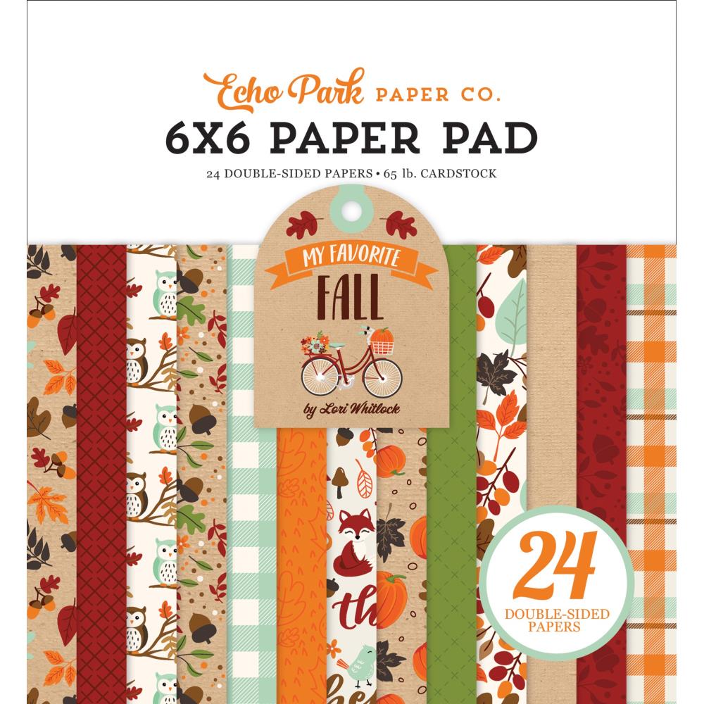 Happy Fall 6 x 6 Paper Pad - Echo Park
