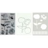 Wendy Vecchi Mark Art - Flowers Say It All Stamps, Dies & Stencil -