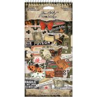 Tim Holtz Idea-ology - Curiosities Sticker Book  _