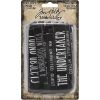 Tim Holtz Idea-ology - Halloween 2019 Quote Chips  -