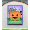 Lawn Fawn Lawn Cuts - Outside in Stitched Pumpkin Die  -