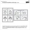 Lawn Fawn - Foursquare Backdrop Landscape Die