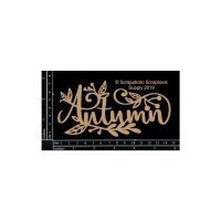 Scrapaholics - Laser Cut Autumn  -