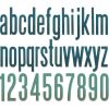 Tim Holtz Sizzix - Alphanumeric Classic Lower Dies  -
