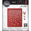 Tim Holtz Sizzix - Falling Hearts Dies