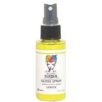 Dina Wakley Ranger Gloss Spray  - Lemon