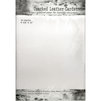 Tim Holtz Ranger - Distress Cracked Leather Cardstock 8 1/ 2X 11