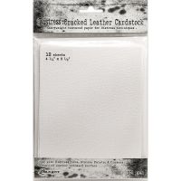 Tim Holtz Ranger - Distress Cracked Leather Cardstock  ^