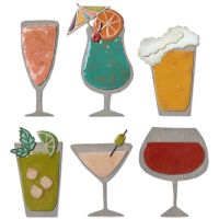 Tim Holtz Sizzix - Happy Hour Die Set