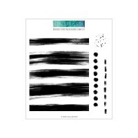 Concord & 9th - Brushed Stripe Background Stamp Set