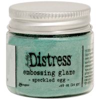 Tim Holtz Ranger Distress Embossing Glaze Speckled Egg