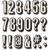 Tim Holtz Sizzix - Alphanumeric Shadow Numbers  -