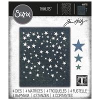 Tim Holtz Sizzix - Falling Stars Dies  -