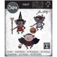 Tim Holtz Sizzix - Trick or Treater Dies