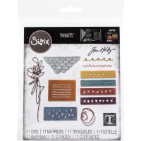 Tim Holtz Sizzix - Media Marks Dies