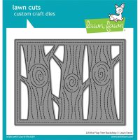 Lawn Fawn - Lift the Flap Tree Backdrop Die