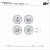 Lawn Fawn - Shutter Card Holiday Sayings Stamp Set  -