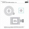 Lawn Fawn - Shutter Card Holiday Sayings Stamp Set  -