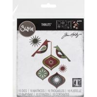 Tim Holtz Sizixx - Ornamental Birds Dies  -