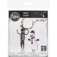 Tim Holtz Sizzix - Papercut Christmas #2 Colorize