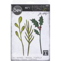 Tim Holtz Sizzix - RETIRED Festive Stems BigZ L Die