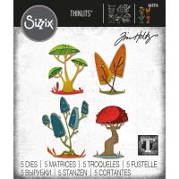 Tim Holtz Sizzix - Funky Toadstools Dies  -