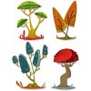 Tim Holtz Sizzix - Funky Toadstools Dies  -