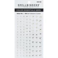 Spellbinders - Silver Mix Self-Adhesive Crystals  -