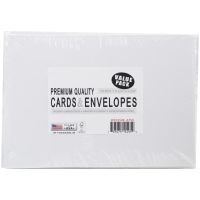 Leader - A7 Greeting Cards W/Envelopes (5.25"X7.25") 50/Pkg  ^