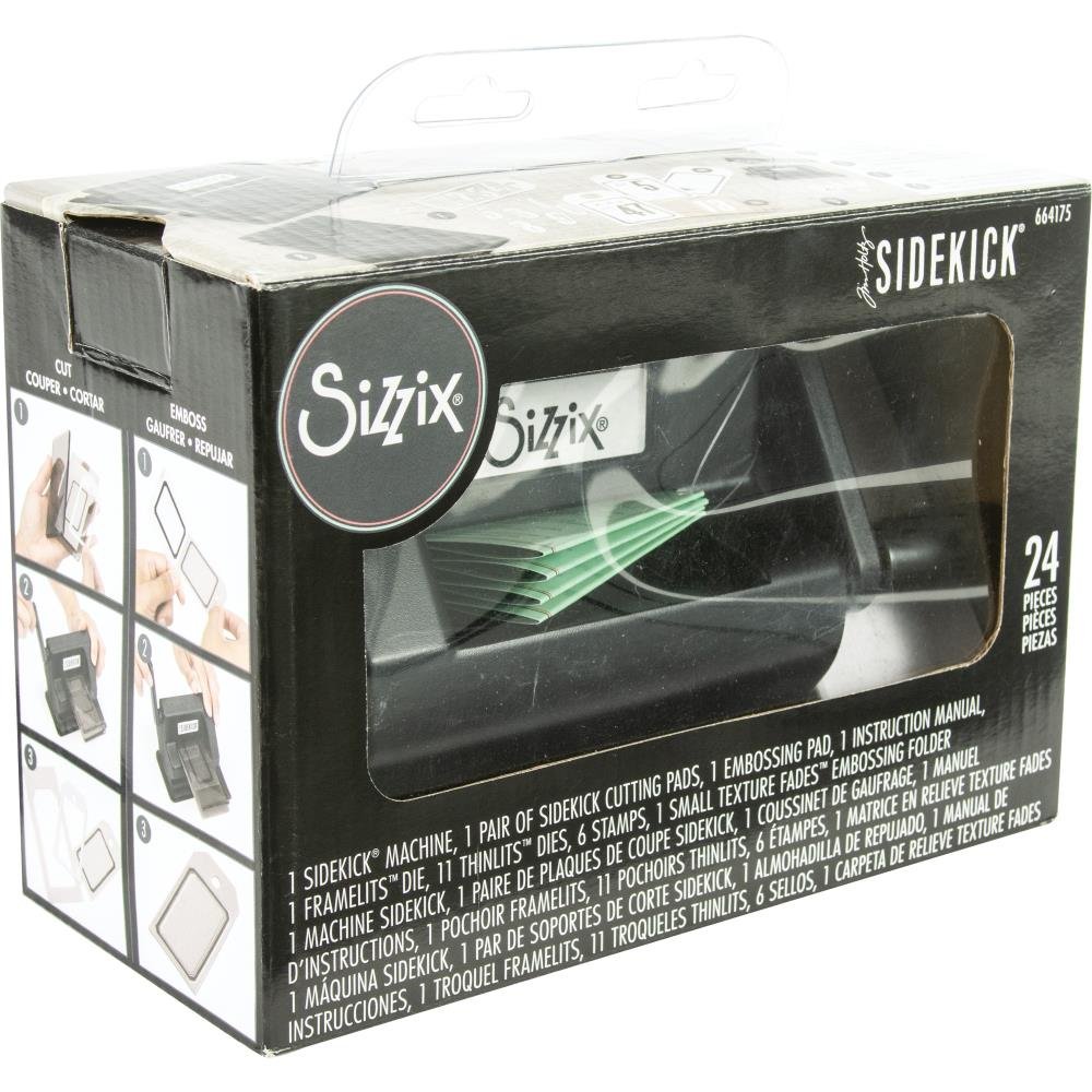 Tim Holtz Sizzix Sidekick Mini Die Cutting and Embossing Machine