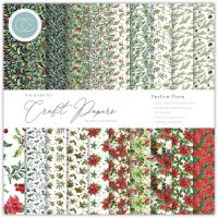 Craft Consortium - Festive Flora 6x6 Paper Pad
