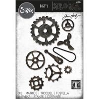 Tim Holtz Sizzix - RETIRED Mechanical BigZ Die