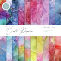 Craft Consortium - The Essential Craft Papers - Ink Drops - Vivid  ^