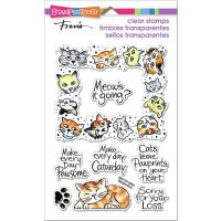 Stampendous  - Kitty Frame Stamp Set