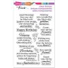 Stampendous - Birthday Smiles Stamp Set  -