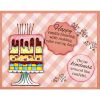 Stampendous - Birthday Smiles Stamp Set  -