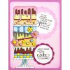 Stampendous - Slim Cake Stamp Set  -