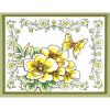 Stampendous - Tranquil Rose Frame Stamp Set  -